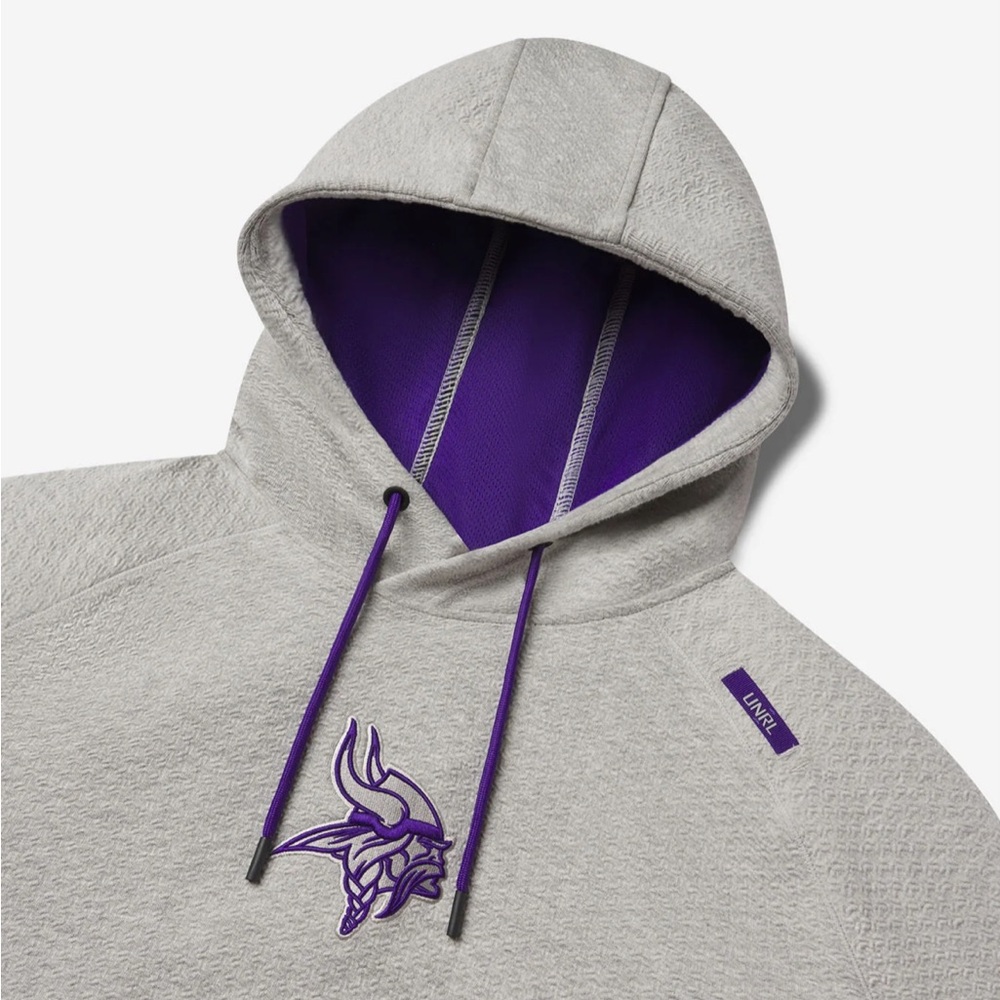 UNRL x Vikings Drop no.3 Elevation Hoodie, Large NWT